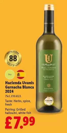 Master - Hacienda Uvanis Garnacha Blanca 2024