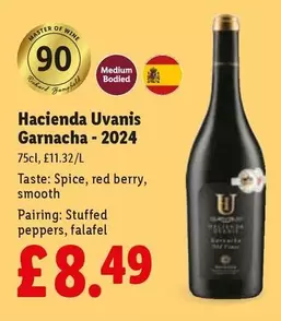 Master - Hacienda Uvanis Garnacha