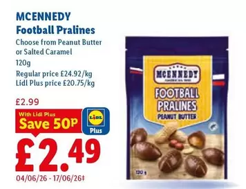 Lidl - Football Pralines