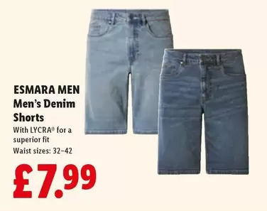 Esmara - Men's Denim Shorts