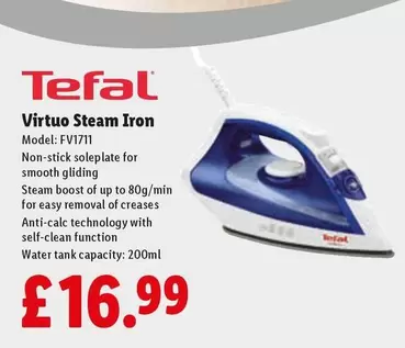 Tefal - Virtuo Steam Iron FV1711