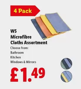 Microfibre Cloths Assortment