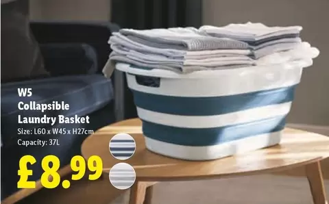 Collapsible Laundry Basket