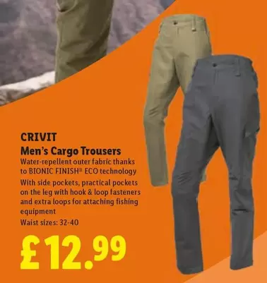 Crivit - Men's Cargo Trousers