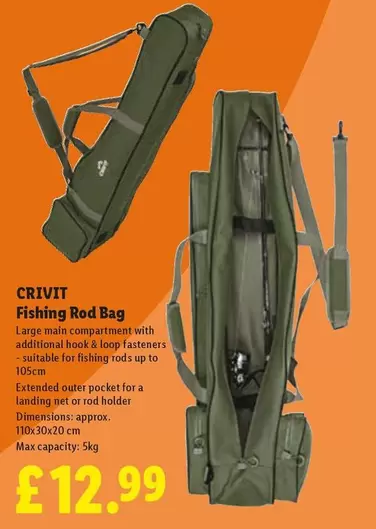 Crivit - Fishing Rod Bag