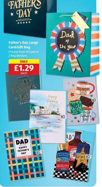 Premium - Father's Day Card/Gift Bag