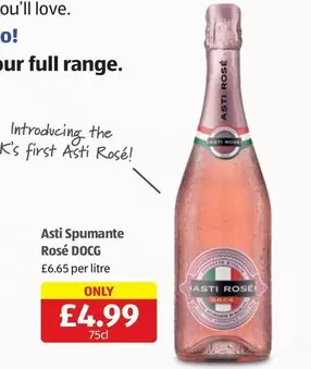 Asti Spumante Rosé DOCG