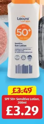 Sun - SPF 50+ Sensitive Lotion