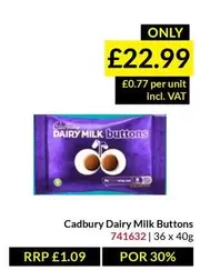 Cadbury - Dairy Milk Buttons 741632
