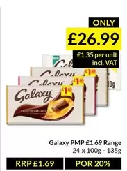 Galaxy - Smooth Caramel Chocolate Bars