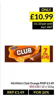 Club - McVitie's Orange PMP