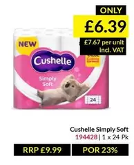 Cushelle - Simply Soft 1 x 24 Pk