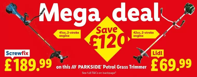 Parkside - PARKSIDE Petrol Grass Trimmer