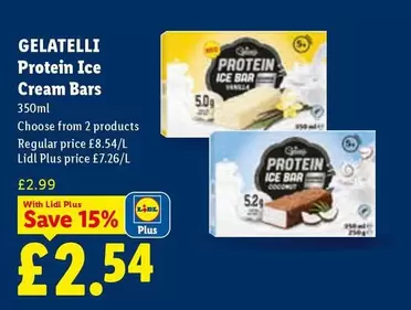 Lidl - Protein Ice Cream Bars