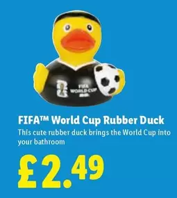 World Cup Rubber Duck