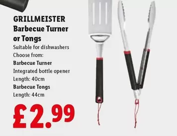 Barbecue Turner or Tongs