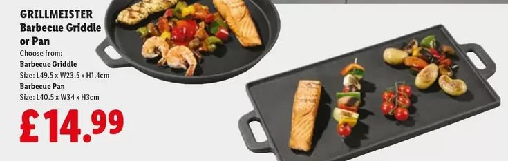 Barbecue Griddle or Pan
