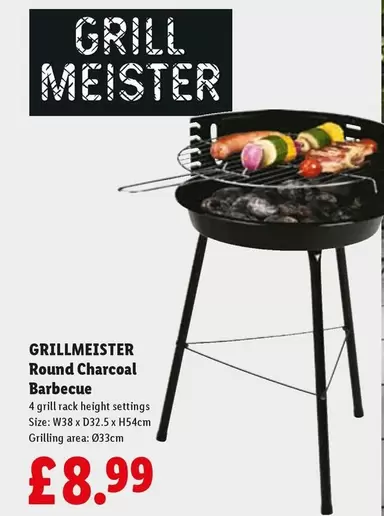 Round Charcoal Barbecue