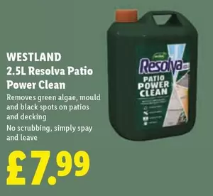 Resolva - 2.5L Patio Power Clean