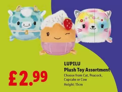 CAT - Plush Toy Assortment