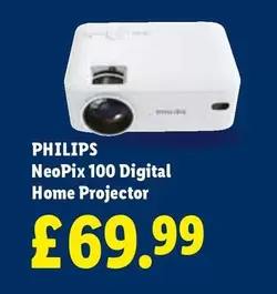 Philips - NeoPix 100 Digital Home Projector