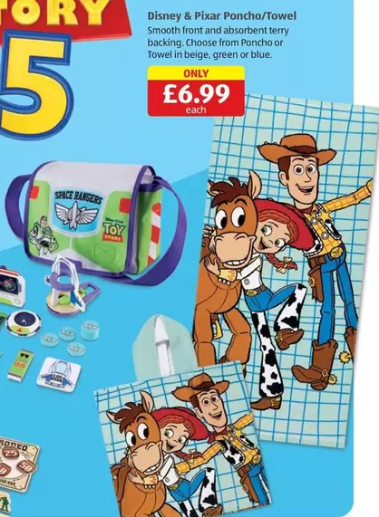 Disney - & Pixar Poncho/Towel