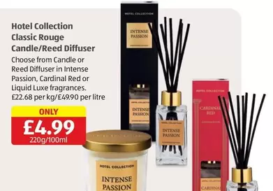 Classic Rouge Candle/Reed Diffuser