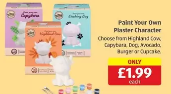 Highland - Paint Your Own Plaster Character