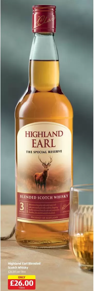 Highland - Earl Fine Special Reserve Blended Scotch Whisky