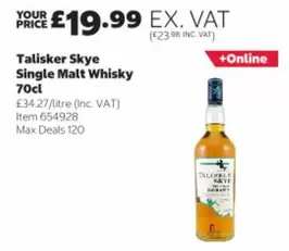 Single Malt Whisky 70cl