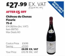 Château du Chenas Fleurie