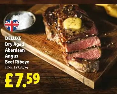 Deluxe - Dry Aged Aberdeen Angus Beef Ribeye