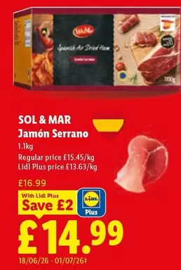 Sol - Jamón Serrano