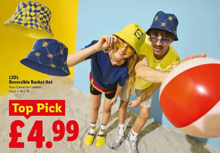Lidl - Reversible Bucket Hat