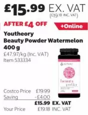 Beauty Powder Watermelon 400 g Item 533334