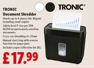 staples - Document Shredder