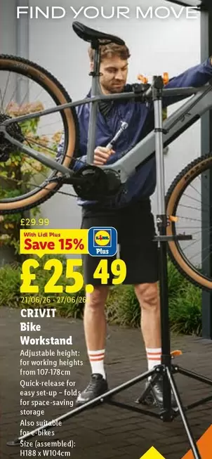 Crivit - Bike Workstand
