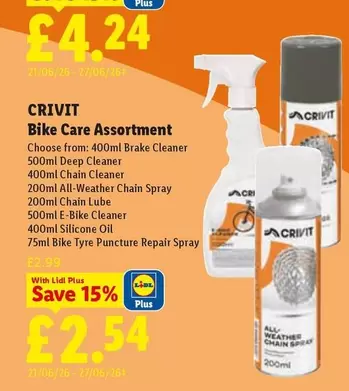 Crivit - Bike Care Assortment
