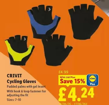 Crivit - Cycling Gloves