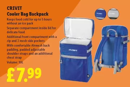 Crivit - Cooler Bag Backpack
