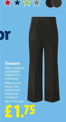Finish - Trousers