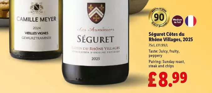 Master - Séguret Côtes du Rhône Villages
