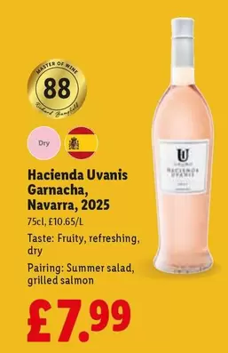Master - Hacienda Uvanis Garnacha, Navarra, 2025
