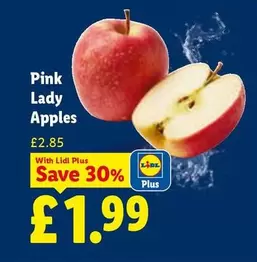 Lidl - Pink Lady Apples