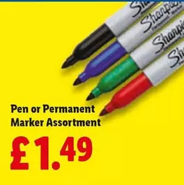 Sharpie - Pen or Permanent Marker Assortment
