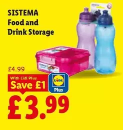 Lidl - Food and Drink Storage