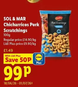 Sol - Chicharricos Pork Scratchings