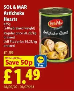 Sol - Artichoke Hearts