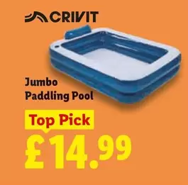 Crivit - Jumbo Paddling Pool