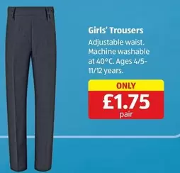 Girls' Trousers